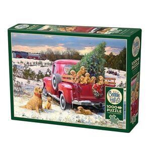 Cobble Hill Family Outing Dogs 1000 pc Jigsaw Puzzle